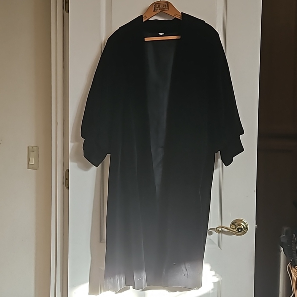 Vintage velvet black jacket